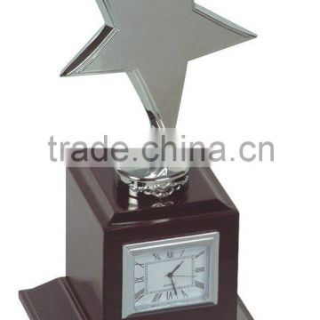 Star Plaque with clock:BFWA0902