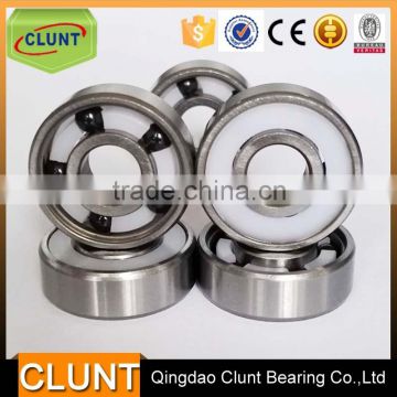 5 balls hybrid Si3N4 ceramic bearing deep groove ball bearing 608 608RS 608ZZ with spacers & washers for inline skate skateboard