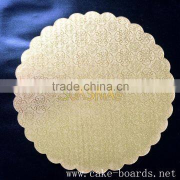 aluminum foil scalloped cake boards from china suppliers