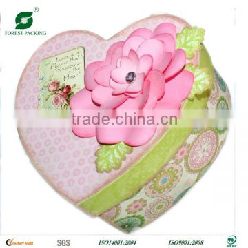 FLOWER PINK PAPER PACKING BOX FP72498