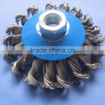 4 inches wire Bevel brush