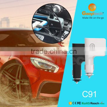 Four USB Black AC charger for Smartphone