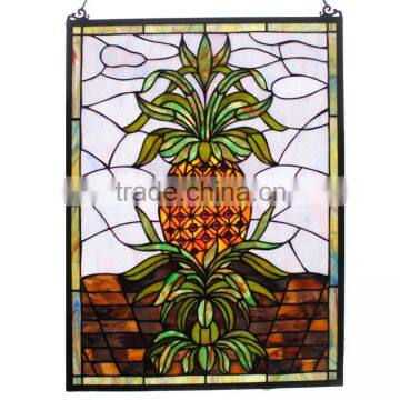 TW1824072, W18"H24" tiffany panel, hanging panel, tiffany windows, stained glass panel, stained glass windows