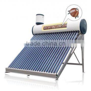 Solar water heat on the roof--------Thermo siphon solar water heat