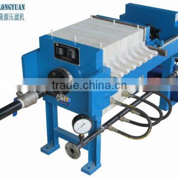 Manual Chamber Filter Press Good For Water Treatment Filter Press