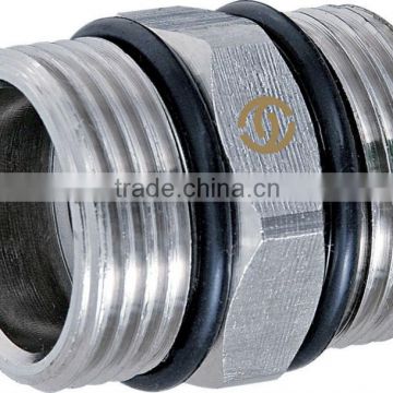 Compression straight coupling