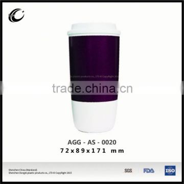 Color Changing hight quality beer mug plastic plastic drinking mug with lid