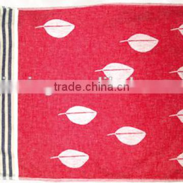 QXJ0031 100%Cotton Jacquard Kitchen Towel/Jacquard Tea Towel/Jacquard Dish Cloth