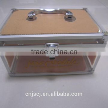 China export colorful Aluminum makeup case,comestic case