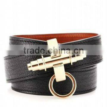 Leather Wrap-Around Bracelet KSKS-39