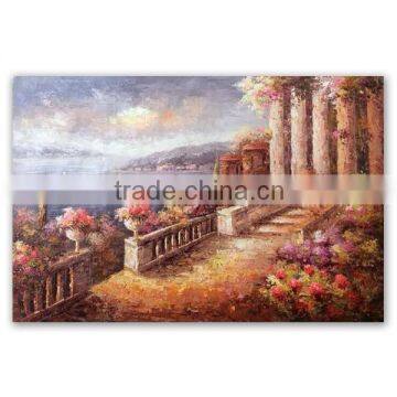 ROYIART landscape Mediterranean oil painting on canvas #0077