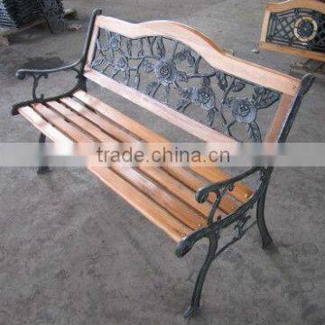 HB-04 Flower pattern Cast Iron Park/street Bench