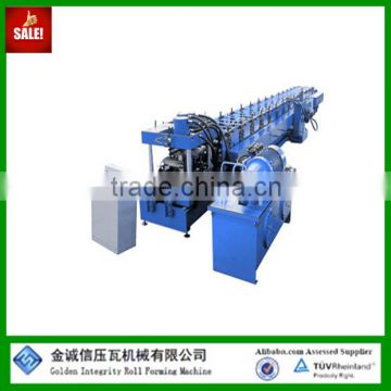 Supply 15 Stands Highway Guardrail Forming Machine With Chain Transmission , 10-12M/min