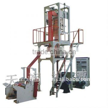 Double Color LDPE Striped Film Extruder Machine