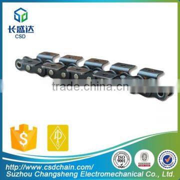 08A,high intensity strong Tensile Short Pitch conveyor Chain with Attachments