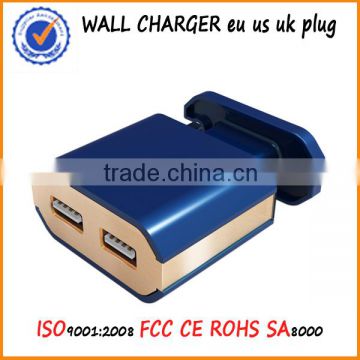 Dual USB Wall charger adapter,Mini wall charger usb,Micro usb wall charger for iphone