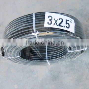 China RVV power 3 cores wire