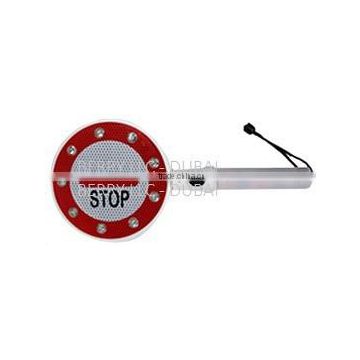 FLASH LIGHT STOP SIGN size:370 x 190 Bi - directional warning light with ON and OFF switch