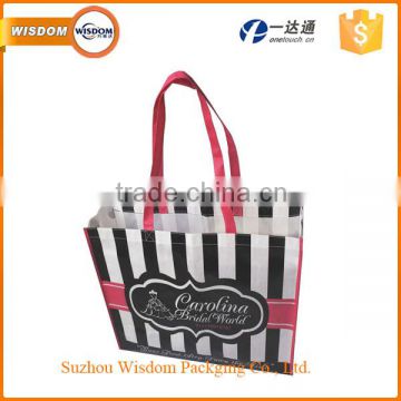 colorful handled pp non-woven bag
