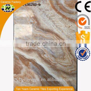 200x300mm glossy marble stone look inner wall tiles