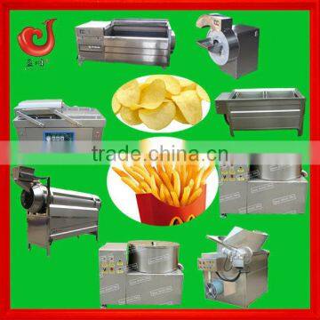 used automatical fried french fries production line