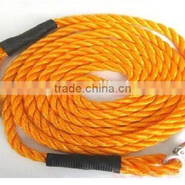 heavy duty tow rope with hook