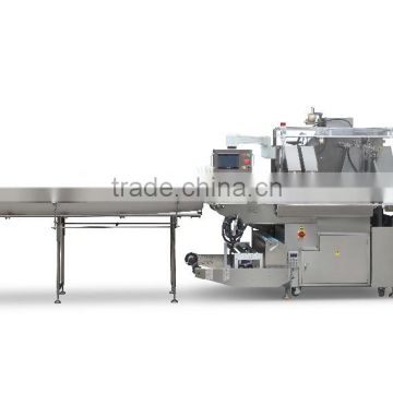 Automatic Horizontal Flow Greens Wrapper Pillow Pack Packing Equipment Fresh Fruit And Vegetable Packaging Machine