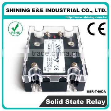 SSR-T40DA Industrial Use CE Approved 40A DC to AC 3 Phase SSR Relay