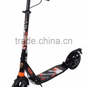 200 mm big wheels adult kick scooter with suspension