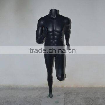 Headless Widow Display Athletic Male Running Sports Mannequins