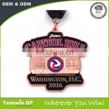 Top sell factory price custom sport medal plated medal , award medals