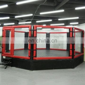 steel stairs mma octagon cage