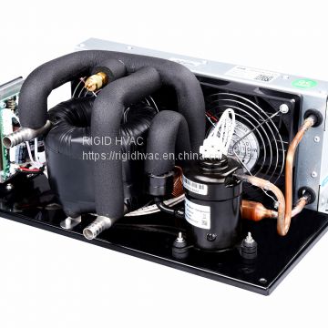 Cooling Unit R134A 12V DC Condensing Unit Mini Liquid Chiller Module for Liquid Cycle Cooling