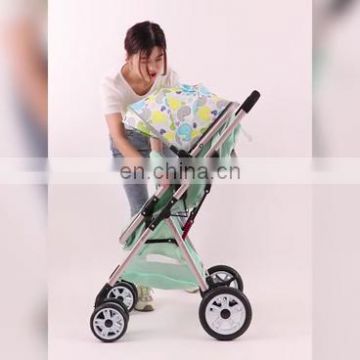 Multifunction 2 in 1 reversible twin baby stroller