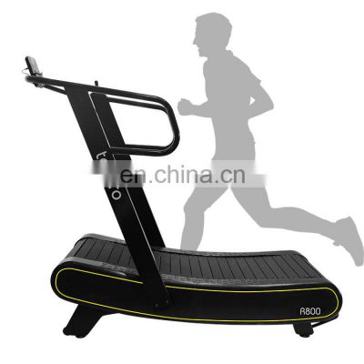 China self-powered Curved treadmill & air runner running machine best price guarantee fitness equipment for home and gym use