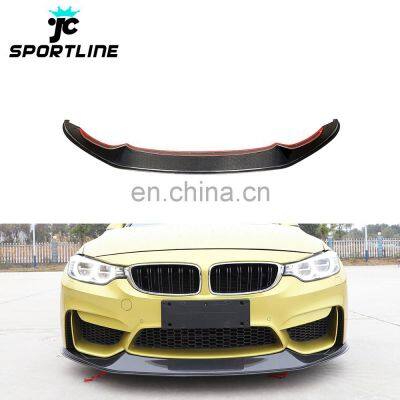 JC Sportline Carbon Fiber F8x M3 M4 Front Diffuser Lip for BMW F82 F83 M4 F80 M3 2015- 2019