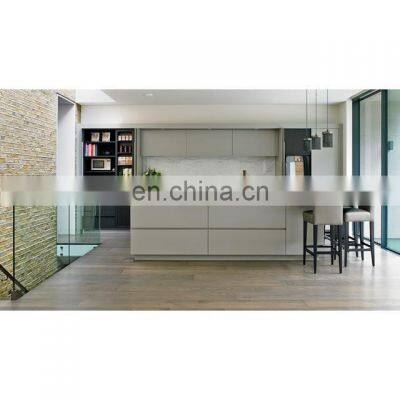 kitchen cabinetry set designs furniture modern gray lacquer flat pack panel modular kitchen cabinet