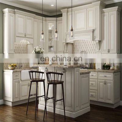 Good quality white mdf kitchen cabinet unit drawers