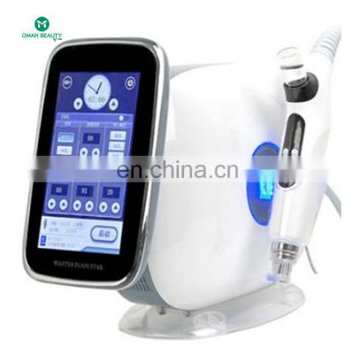 Mini salon use RF + EMS + nano meso inject skin rejuvenation mesotherapy Gun Wrinkle Removal device with 3D Silicone Tips