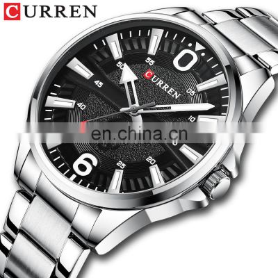 CURREN 8389 Men Quartz Wristwatches New Casual Brand Watches Creative Design Clock Quartz Luxury Watch