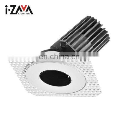 New Product Soft Light Minimalist Museum Cafe Ceiling Recessed Mount 10W 12W Led Spot Light