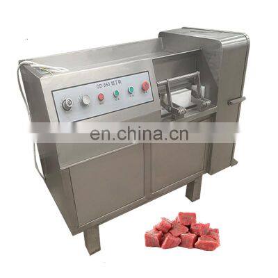 Industrial Use Meat Dicer Machine Restaurant / Frozen Meat Dicing Cube Cutter Machine