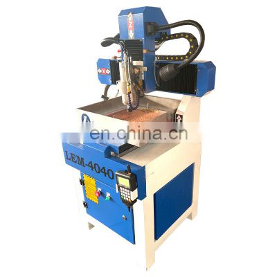 Jinan cheaper small cnc metal milling machine 6060 6090 for aluminum steel copper