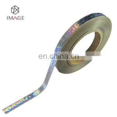 Hot Stamping Hologram Stripes on Paper Labels for Packaging