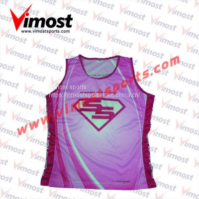 New Style Customized Sublimation Singlet of High Quality Design for Women