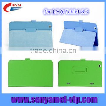 High Quality Hot Selling Leather Tablet Case For LG G Pad 8.3 V500