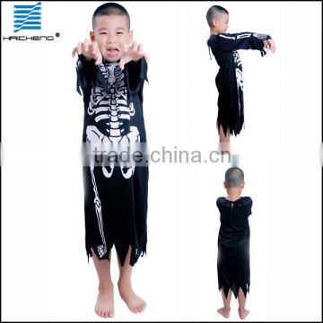 halloween child skeleton costume glow in dark