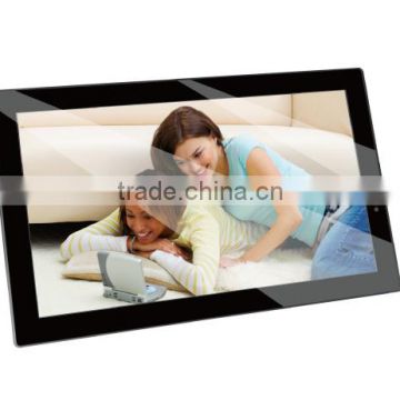 digital photo frame with rechargeable battery, any size available