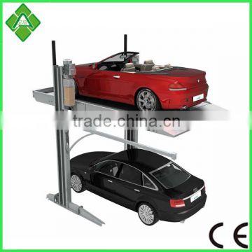 smart automatic car stacker parking lot system