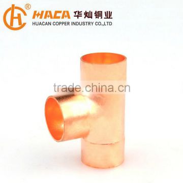 Pipe Reducing Tee/copper fitting/refrigeration fitting